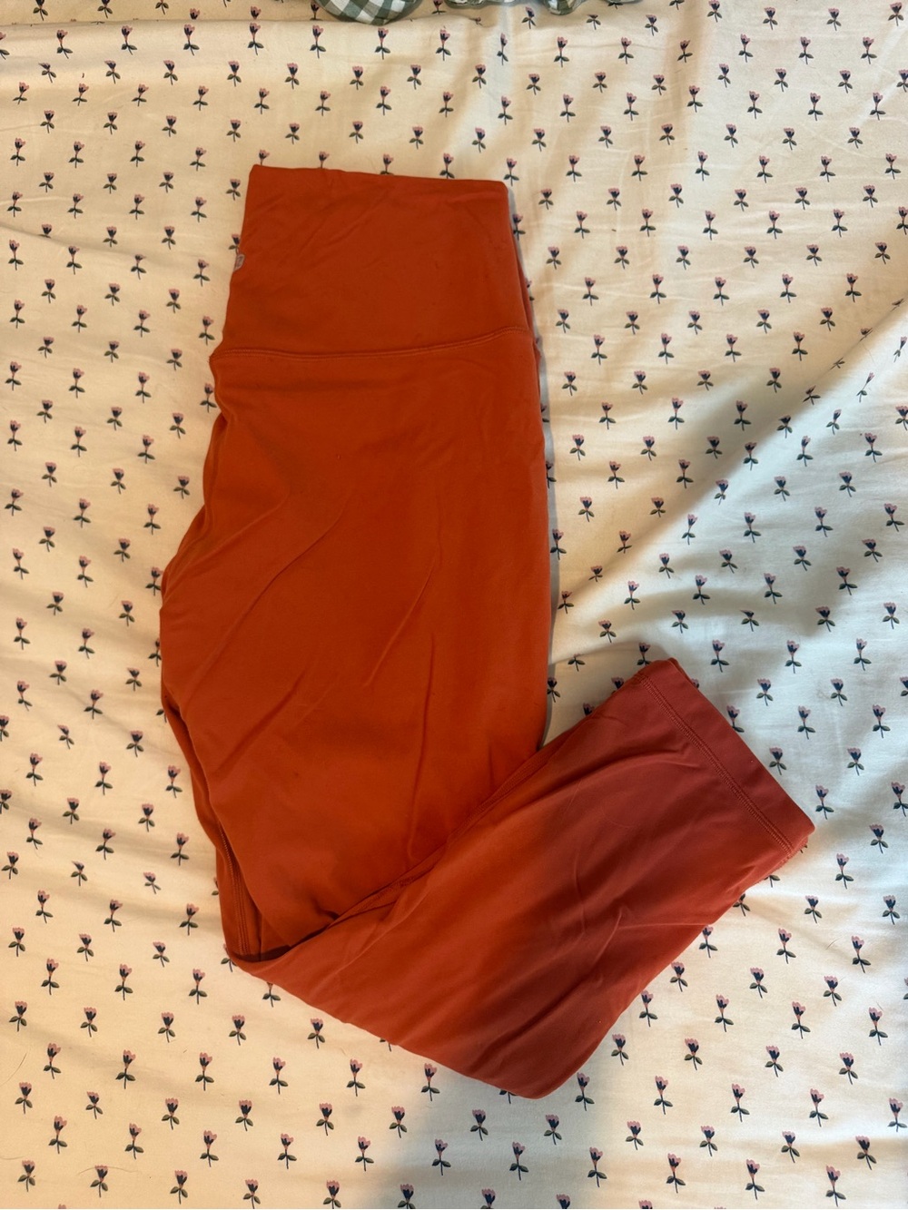 lululemon athletica Orange Leggings